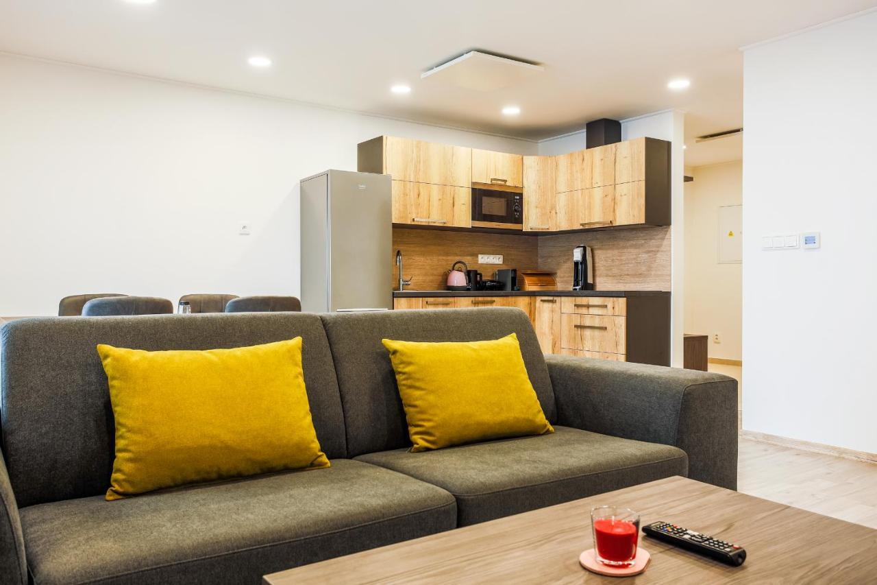 Apartmany Na Vyhledech Loučná pod Klínovcem Kültér fotó